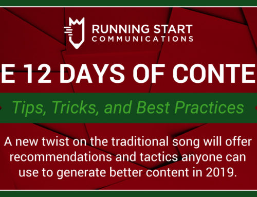 On the Ninth Day of Content, a Random Writer Gave to Me …